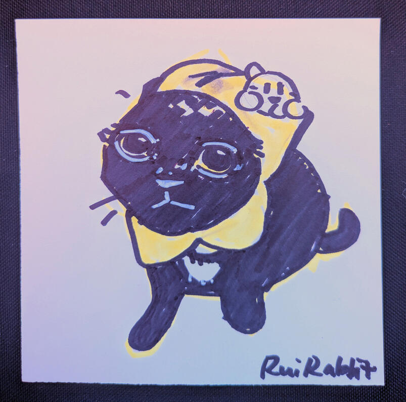 Silly Pet Sketch Commission