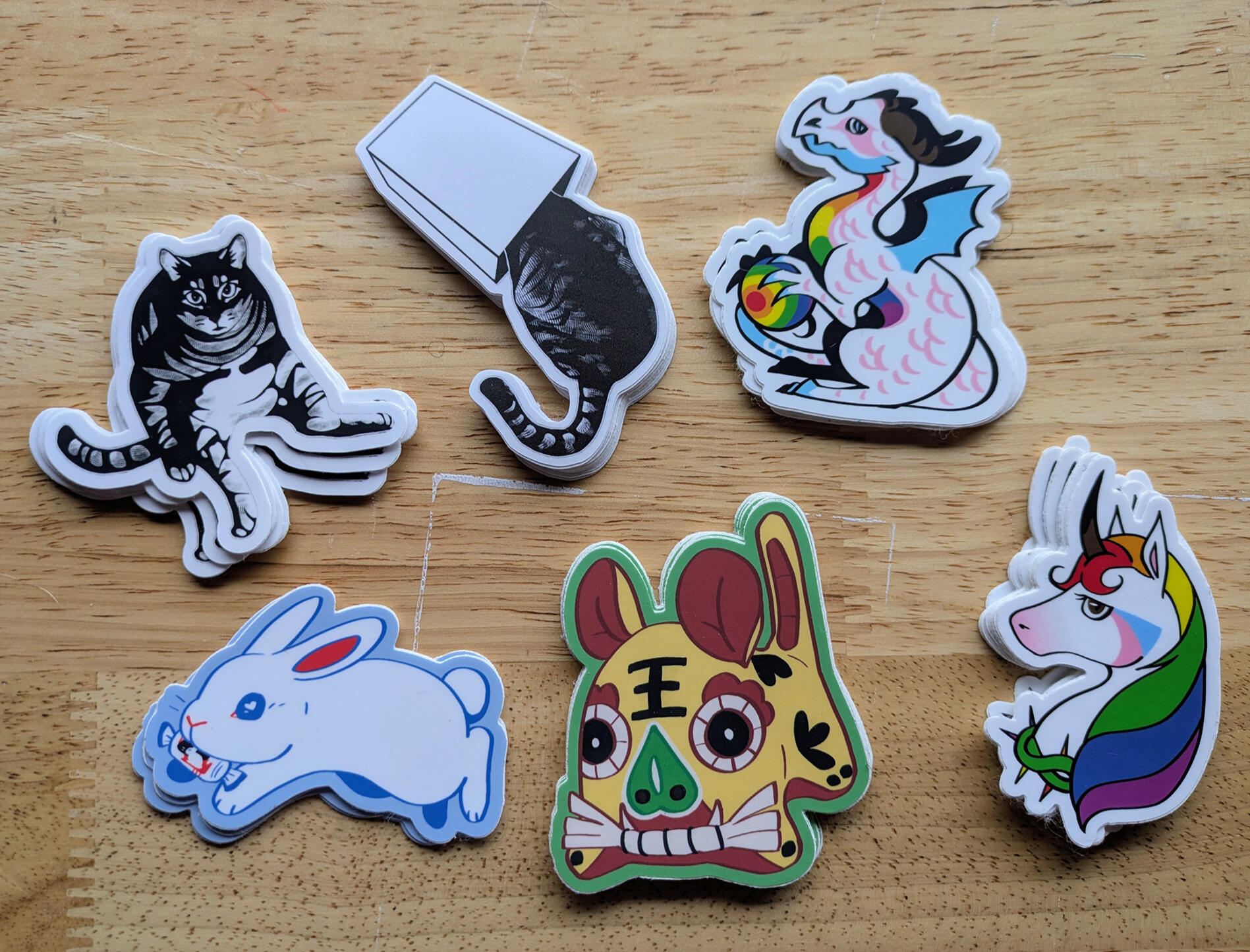 3" Stickers (Original Design)