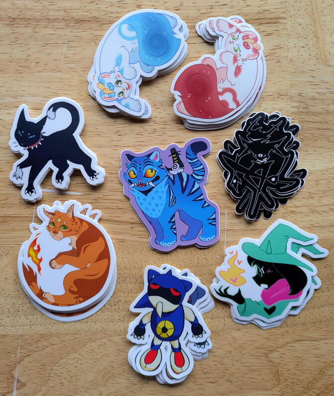 3" Stickers (Fanart)